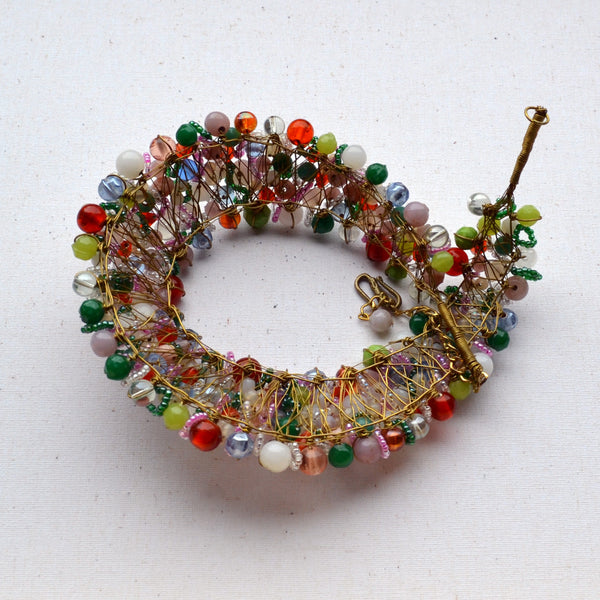 Statement Beaded Ethical Necklace