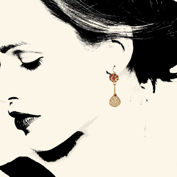 Rain Drop Earrings - Naadz Jewelers